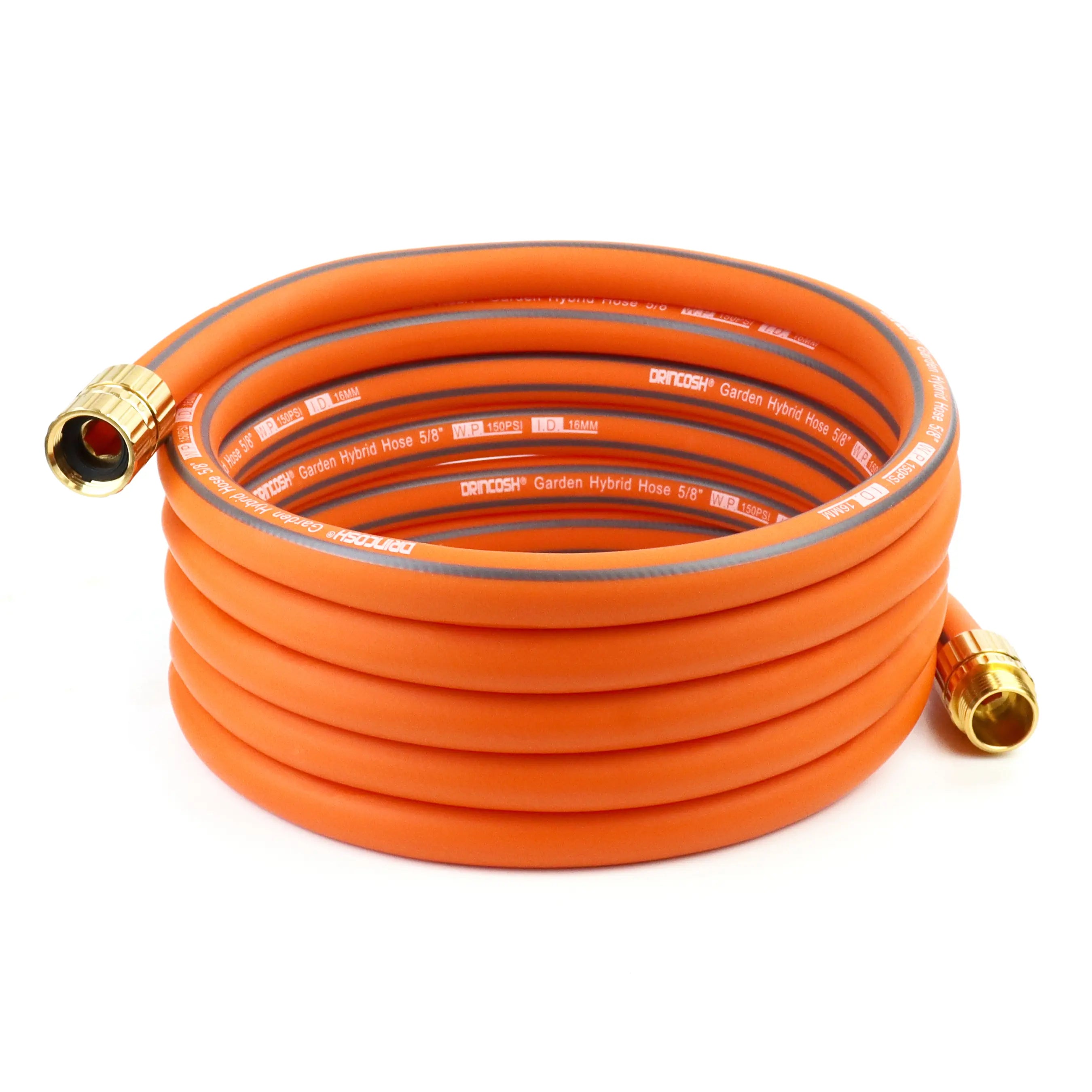 DRINCOSH 15ft 5/8” Heavy-Duty Hose – 600 PSI Burst Pressure with 4-Layer Armor Construction
