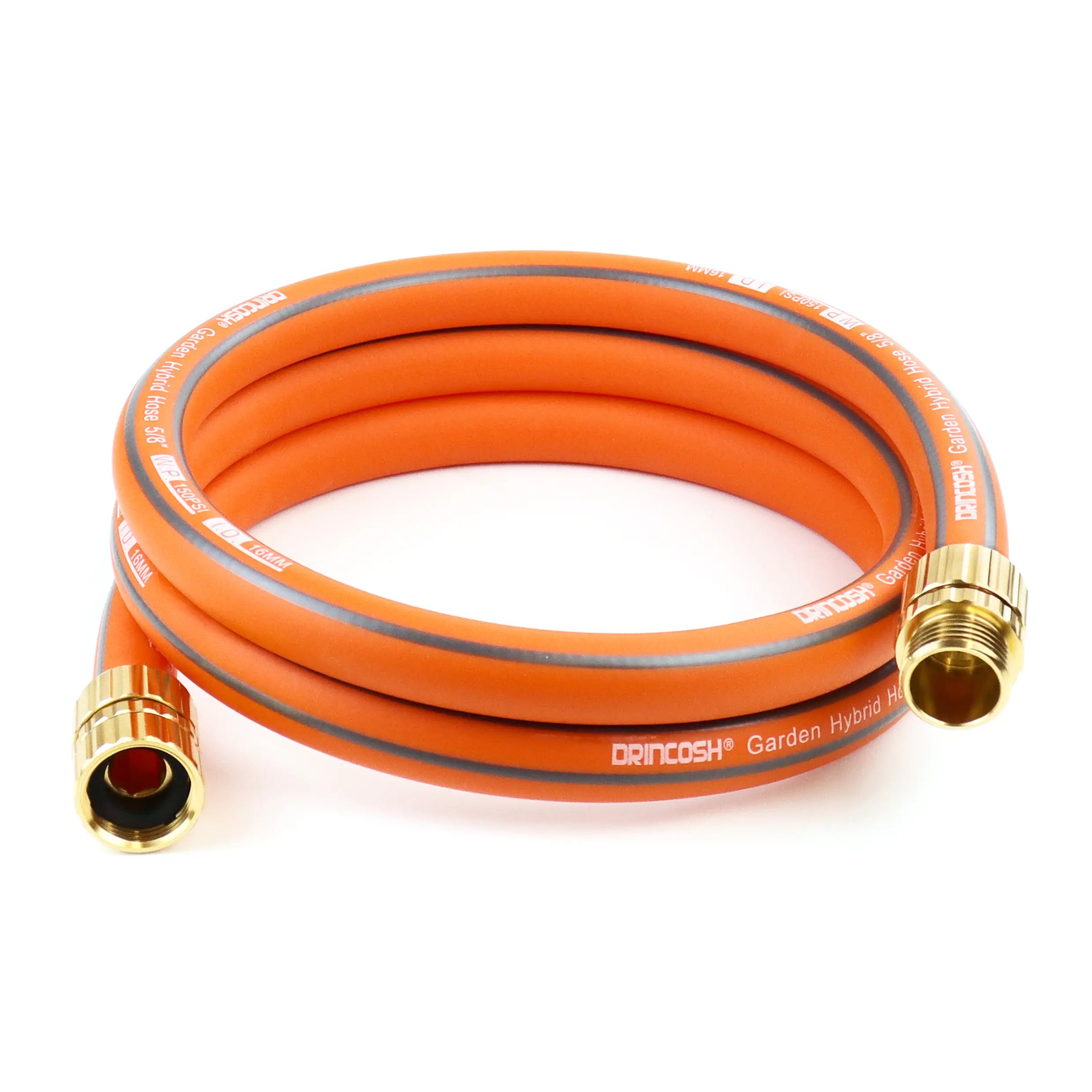 DRINCOSH 6ft 5/8” Heavy-Duty Hose – 600 PSI Burst Pressure with 4-Layer Armor Construction