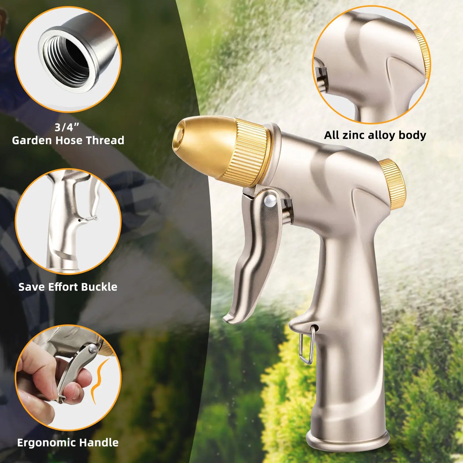 DRINCOSH Military-Grade Corrosion Resistance | 250PSI Burst Pressure Rating