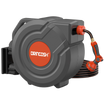 DRINCOSH G5012 Retractable Garden Hose Reel 1/2 155ft – Pro Series Wall-Mount with Slow-Return System